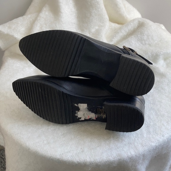 Stelle Monelle Black Leather Booties - Picture 3 of 5